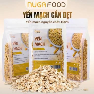 Combo 1kg Yến Mạch Cán Mỏng NUGAFOOD Nhập Khẩu Úc Giảm Cân Ăn Kiêng Ưu Đãi 115.750 VND
