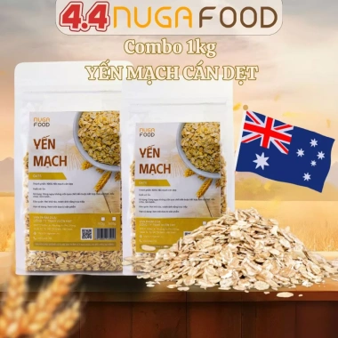 Combo 1kg Yến Mạch Cán Mỏng NUGAFOOD Nhập Khẩu Úc Giảm Cân Ăn Kiêng Ưu Đãi 115.750 VND 10 Combo 1kg Yến Mạch Cán Mỏng NUGAFOOD Nhập Khẩu Úc Giảm Cân Ăn Kiêng Ưu Đãi 115.750 VND 10