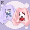 Combo 2 áo dài tay bé gái Cinnamoroll Kitty - áo thu đông cổ tròn thun cotton 1-10 tuổi BabyloveGO giá 156.000₫ 3