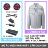 Combo 2 Áo Điều Hoà Nhật Bản + Phụ Kiện, Pin 98.000mAh, Quạt 24V Không Chổi Than, Chạy 15-18h Giá 289.000 VND 3
