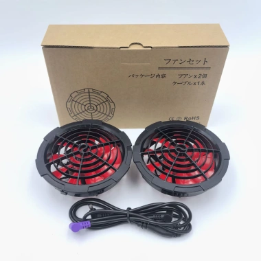 Combo 2 Áo Điều Hoà Nhật Bản + Phụ Kiện, Pin 98.000mAh, Quạt 24V Không Chổi Than, Chạy 15-18h Giá 289.000 VND