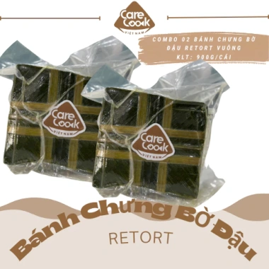 Combo 2 Bánh Chưng Bờ Đậu Retort CareCook Việt Nam 900g - Giá ưu đãi 219.000 VND 7