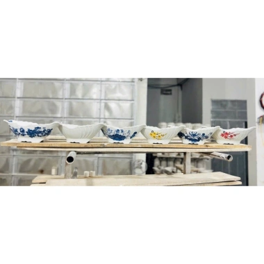 Combo 2 Bát Đựng Gà Cúng Tết - Bát Thuyền Nhựa 55k, Đựng Gà Nguyên Con & Trái Cây