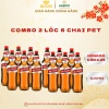 Combo 2 Bia tươi Hà Nội 4,3% - Lốc 6 chai 1L PET, Giá chỉ 330.000đ, Tiết kiệm hơn 85.800đ