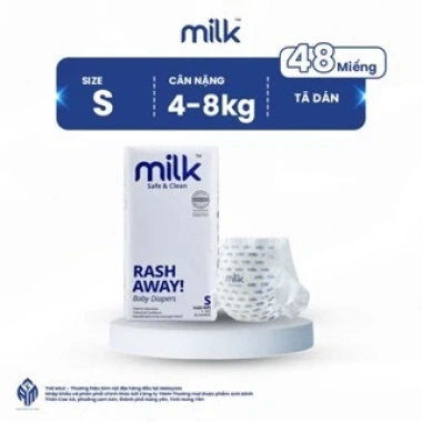 Combo 2 bịch Bỉm Thuần Chay MILK MC886 - Siêu thấm hút, Siêu mềm, An toàn cho bé 11 Combo 2 bịch Bỉm Thuần Chay MILK MC886 - Siêu thấm hút, Siêu mềm, An toàn cho bé 11