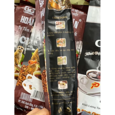 Combo 2 bịch cà phê Hoàng Quân 0,5kg - Giảm giá 103.000đ, hương thơm đậm, vị đậm 4 Combo 2 bịch cà phê Hoàng Quân 0,5kg - Giảm giá 103.000đ, hương thơm đậm, vị đậm 4