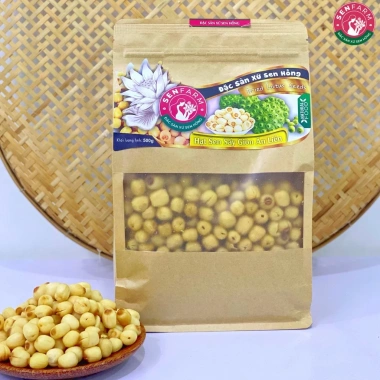 Combo 2 Bịch Mứt Sen + Hạt Sen Sấy Ăn Liền 500g - Giảm Giá 790.000 VND 3