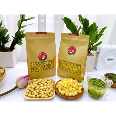 Combo 2 Bịch Mứt Sen + Hạt Sen Sấy Ăn Liền 500g - Giảm Giá 790.000 VND 5