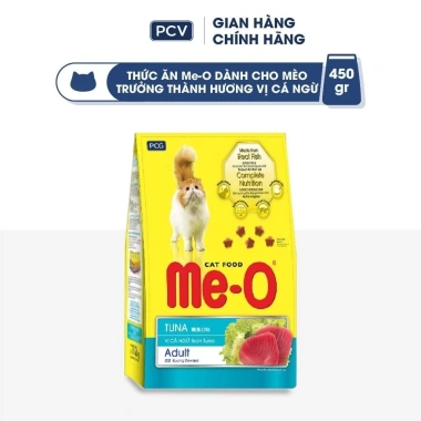 Combo 2 Bịch Thức Ăn Me-O Hạt Cá Ngừ 450gr - Tặng Nón BH HĐ299k, Giá 104.400 VND 2