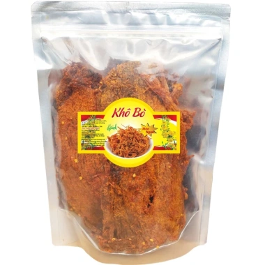 Combo 2 Bịch Zip Khô bò miếng mềm cay ngon 250g - TPS Giá ưu đãi 239.000đ 3