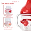 Combo 2 bình sữa cổ rộng Loluli thiết kế bụng bầu, báo nóng, nhựa PP cao cấp 180ml - Giá 450.000₫ 8