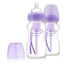 Combo 2 bình sữa Dr Browns Options cổ rộng 270ml nhựa PP màu tím - Giá chỉ 662.000đ 3