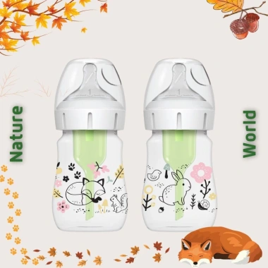 Combo 2 bình sữa Dr.Brown's Options Plus cổ rộng 150ml - WB52.016, giá ưu đãi 588.000₫ 2 Combo 2 bình sữa Dr.Brown's Options Plus cổ rộng 150ml - WB52.016, giá ưu đãi 588.000₫ 2