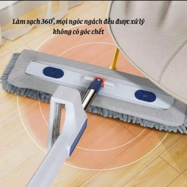 Combo 2 Bộ Chổi Lau Nhà Tự Vắt Sumi 45x12 Thế Hệ Mới 2.025 - Giá chỉ 398.000 VND 8