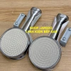 Combo 2 Bộ Họng Đầu Đốt Bếp Gas + Ống Điếu, Mâm Chia Lửa FujiShi Ceramic Trắng Hồng 9cm Kèm Bass và Vít - Giá chỉ 75.000 VND 7