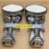 Combo 2 Bộ Họng Đầu Đốt Bếp Gas + Ống Điếu, Mâm Chia Lửa FujiShi Ceramic Trắng Hồng 9cm Kèm Bass và Vít - Giá chỉ 75.000 VND 8