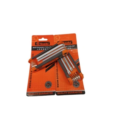 Combo 2 bộ lục giác gấp bông + bi Asaki – Giá chỉ 44.000đ, khuyến mãi giảm 20%