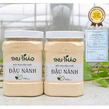 Combo 2 Bột Đậu Nành Thu Thảo - Bột Đậu Rang, đẹp da, giữ dáng, chỉ 80.000 VND
