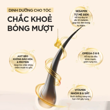 Combo 2 Bột Ngũ Hắc Mè Đen + Ngũ Sắc Hồng Đậu - Bữa sáng tiện lợi, 524.000₫