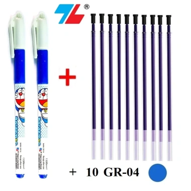 Combo 2 bút gel Thiên Long Gel012 + 10 ruột gel, ngòi GR04 0.5mm - Giá chỉ 79.000đ 3