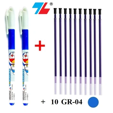 Combo 2 bút gel Thiên Long Gel012 + 10 ruột gel, ngòi GR04 0.5mm - Giá chỉ 79.000đ 8