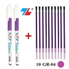 Combo 2 bút gel Thiên Long Gel012 + 10 ruột gel, ngòi GR04 0.5mm - Giá chỉ 79.000đ 10