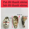 Combo 2 cái bát đỡ thanh nhôm tủ áo treo đồ - Cây nhôm dẹp chắc chắn, giá 13.500₫ 2