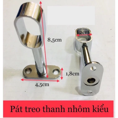 Combo 2 cái bát đỡ thanh nhôm tủ áo treo đồ - Cây nhôm dẹp chắc chắn, giá 13.500₫ 3 Combo 2 cái bát đỡ thanh nhôm tủ áo treo đồ - Cây nhôm dẹp chắc chắn, giá 13.500₫ 3