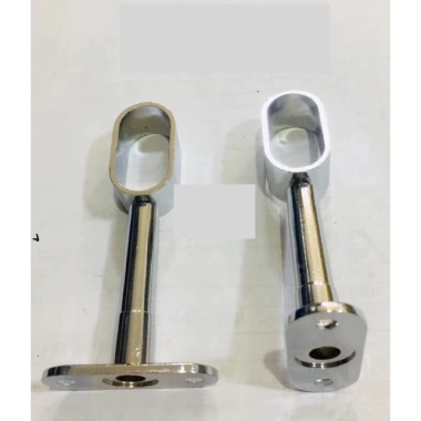 Combo 2 cái bát đỡ thanh nhôm tủ áo treo đồ - Cây nhôm dẹp chắc chắn, giá 13.500₫