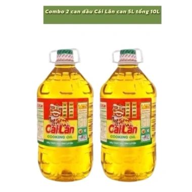 Combo 2 can Dầu ăn Cái Lân 5L (10L) - Giá 239.999đ, tiết kiệm, chất lượng cao 2