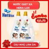 Combo 2 can Nước giặt xả Hera Lux - Giặt sạch, thơm lâu, tiết kiệm thời gian và nước, giá chỉ 275.000₫ 2