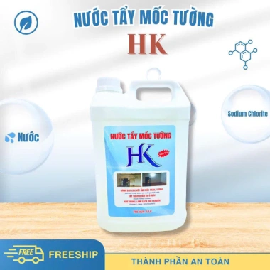 Combo 2 can nước tẩy mốc tường + HK 5L cho quần áo, tặng 2 miếng chà - Giá chỉ 329.000₫ 3