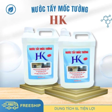 Combo 2 can nước tẩy mốc tường + HK 5L cho quần áo, tặng 2 miếng chà - Giá chỉ 329.000₫ 4