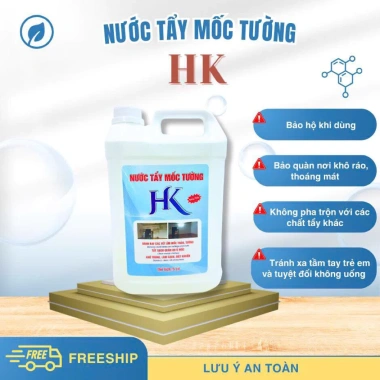 Combo 2 can nước tẩy mốc tường + HK 5L cho quần áo, tặng 2 miếng chà - Giá chỉ 329.000₫ 6