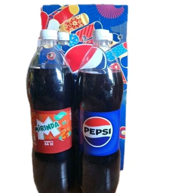 Combo 2 cặp Quà Tết Pepsi và Mirinda 1.500ml Đậm đà thơm ngon Giá chỉ 103.213 VND