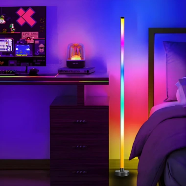 Combo 2 Cây Đèn LED RGB V120 120cm Nháy Theo Nhạc, Điều Khiển App - Trang Trí PC, TV & Phòng Cực Kì Đẹp 8 Combo 2 Cây Đèn LED RGB V120 120cm Nháy Theo Nhạc, Điều Khiển App - Trang Trí PC, TV & Phòng Cực Kì Đẹp 8