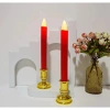 Combo 2 Cây Nến Điện Tử Chân Đế Cao, Đèn Cầy Điện Tử, Nến Bàn Thờ - Chảy Sáp, Giá 37.000₫ 9