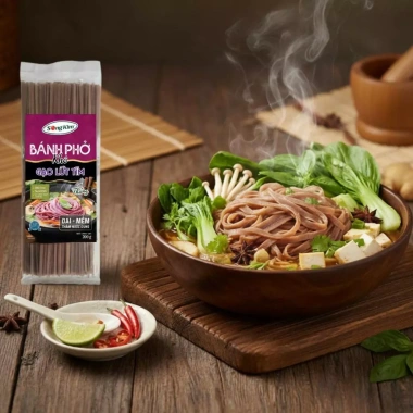 Combo 2 Chả Mít + 2 Bánh Phở Gạo Lứt Tím - Chay Mặn, Giá 150k tại TiPiKay Shop 4