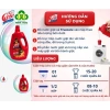 Combo 2 chai 3.6kg Nước giặt xả 5in1 tím Hương - Giặt sạch thơm lâu, 300.000đ 5