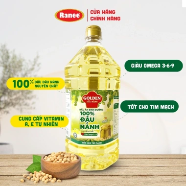 Combo 2 chai Dầu ăn Đậu Nành Golden 2L - Đơn 199k tặng hộp bơ, giảm còn 240k 4