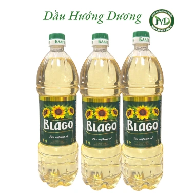 Combo 2 chai Dầu Hướng Dương Nga 100% Nguyên Chất Giá 108.000₫ Dinh dưỡng tim mạch không chất bảo quản