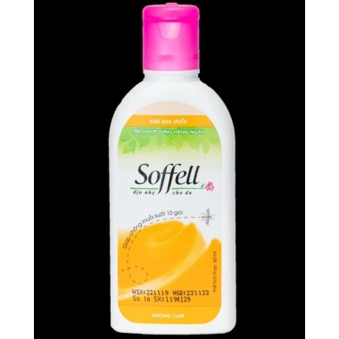 Combo 2 Chai Kem Thoa Muỗi Soffell 60ml - Diệt Muỗi Nhanh, Giá Chỉ 69.000đ
