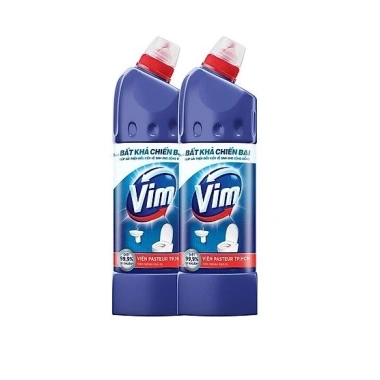 Combo 2 chai Nước Gel Tẩy Bồn Cầu Vim Diệt Khuẩn Trắng Sáng Duck 880ml, 870ml, 500-900ml Giá chỉ 38.000₫ 10