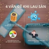 Combo 2 Chai Nước Lau Gạch Sàn SacomClean – Tẩy Vết Ố Vàng, Rong Rêu, Xi Măng, Sơn 99k 7