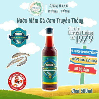 Combo 2 chai Nước Mắm Cá Cơm Hạnh Phúc 60% Độ Đạm 500ml - Chỉ 173.000 VND 10