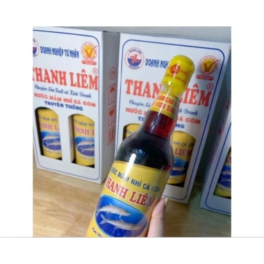 Combo 2 chai Nước mắm nhỉ cá cơm Thanh Liêm 450ml 50 độ đạm thơm ngon 190.962₫ 2