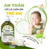 Combo 2 chai Nước rửa chén Bã trà xanh lên men tự nhiên KinKít 600g - Giảm giá 20% - Mềm da tay, khử mùi, sạch bám 2