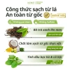 Combo 2 chai Nước rửa chén Bã trà xanh lên men tự nhiên KinKít 600g - Giảm giá 20% - Mềm da tay, khử mùi, sạch bám 4
