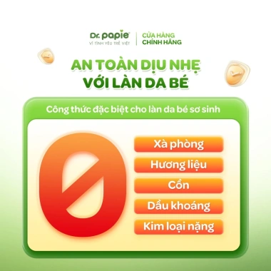 Combo 2 chai Nước tắm thảo dược Dr.Papie giảm mẩn ngứa rôm sảy, an toàn cho bé sơ sinh 230ml - Giá chỉ 269.000đ 5 Combo 2 chai Nước tắm thảo dược Dr.Papie giảm mẩn ngứa rôm sảy, an toàn cho bé sơ sinh 230ml - Giá chỉ 269.000đ 5