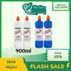 Combo 2 chai Nước tẩy nhà tắm, bồn cầu Toilet Gift Siêu sạch Bạc hà 900ml - 42.000₫